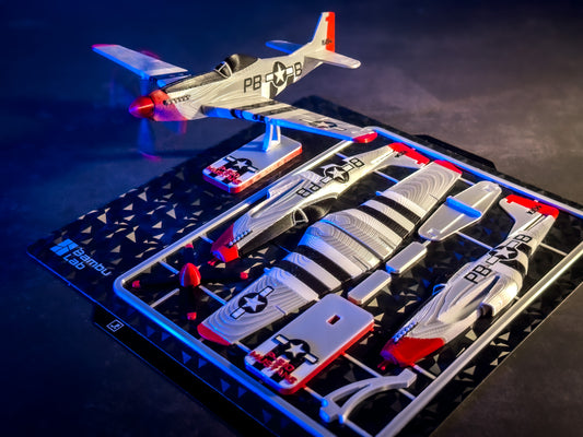 P-51D Mustang Kit-Karte