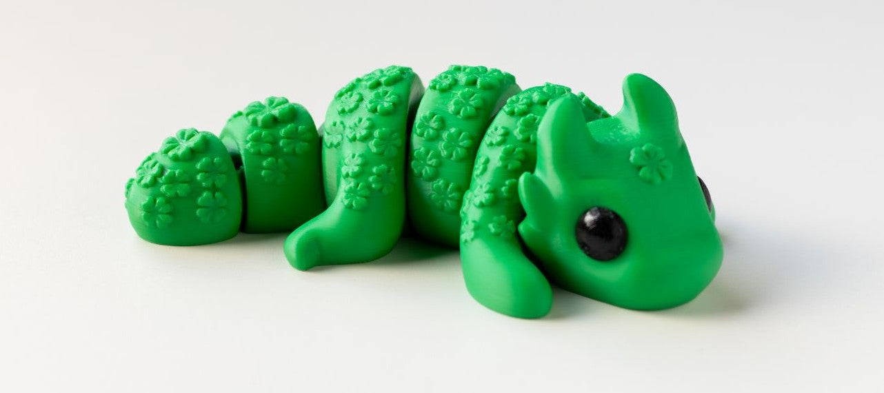 🐉🍀 Flexi Glücksbringer-Drache